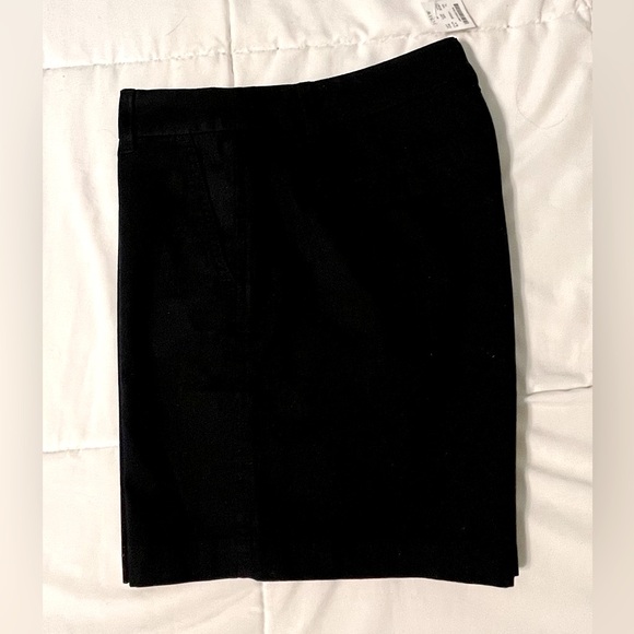 New J. Crew Factory Black Shorts Size 10 - Picture 4 of 5